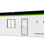 Enersite Modular Crib & Ablution 12x3m