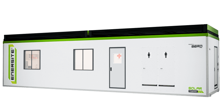 Enersite Modular Crib & Ablution 12x3m