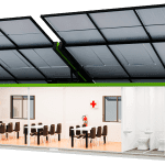 Enersite Modular Office Crib & Ablution 12x3m