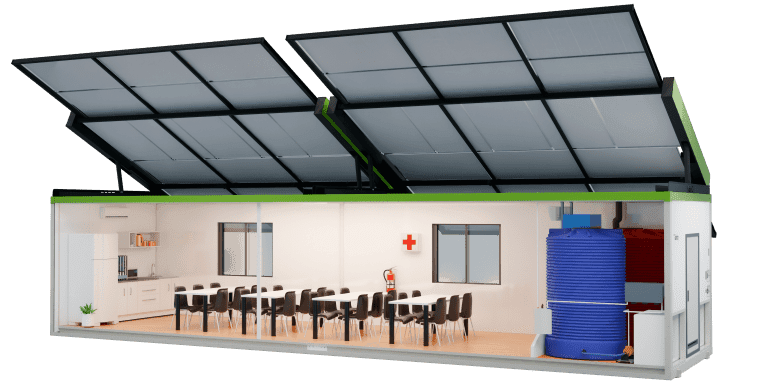 Enersite Modular Crib Room 12x3m