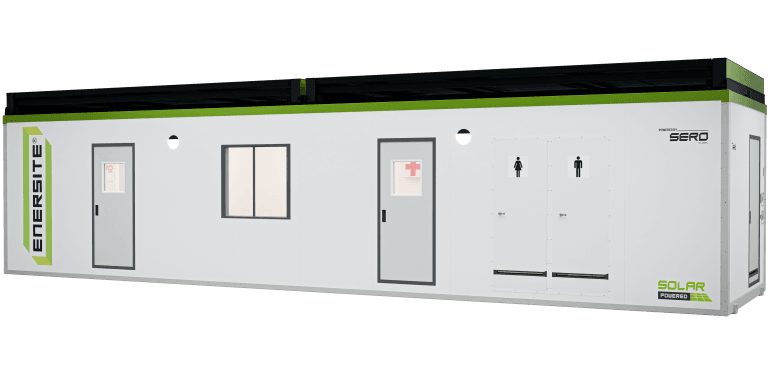 Enersite Modular Office Crib & Ablution 12x3m