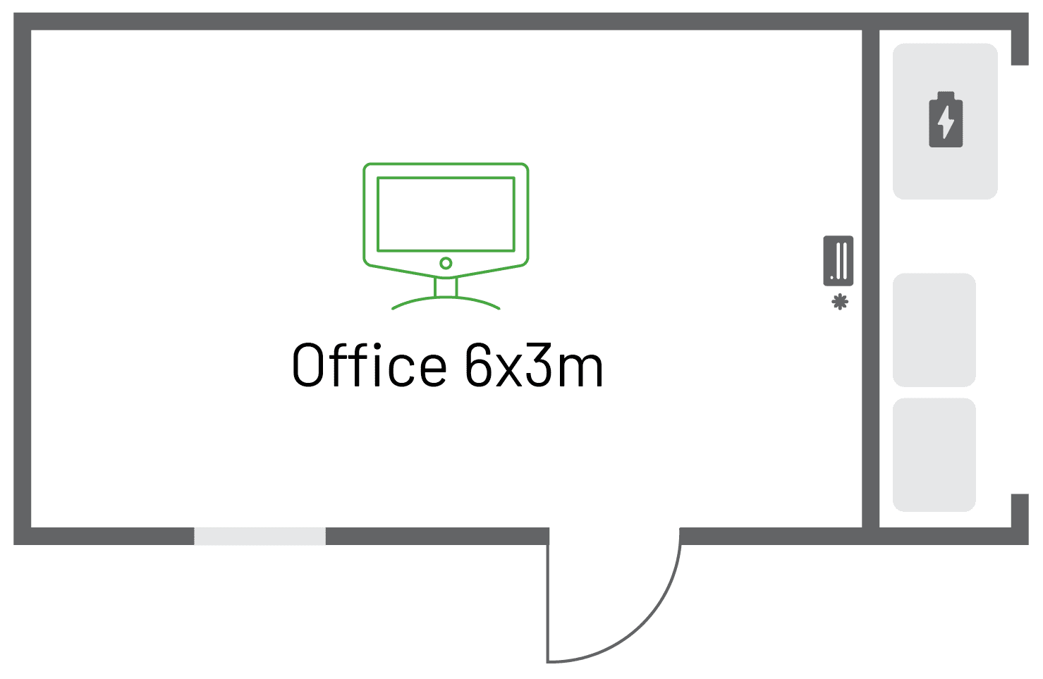 Enersite Office 6x3