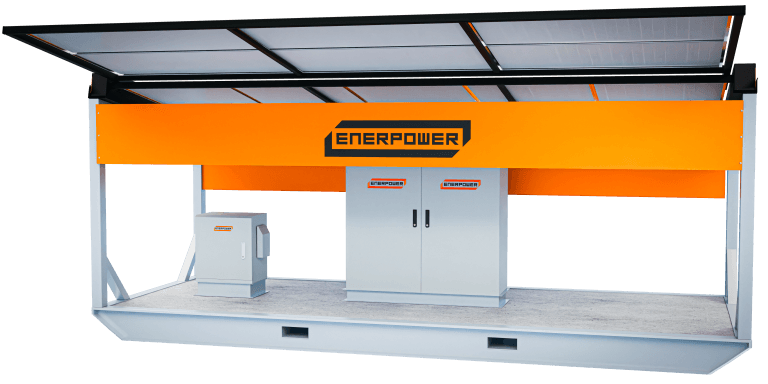 Enerpower 8000 Solar Skid